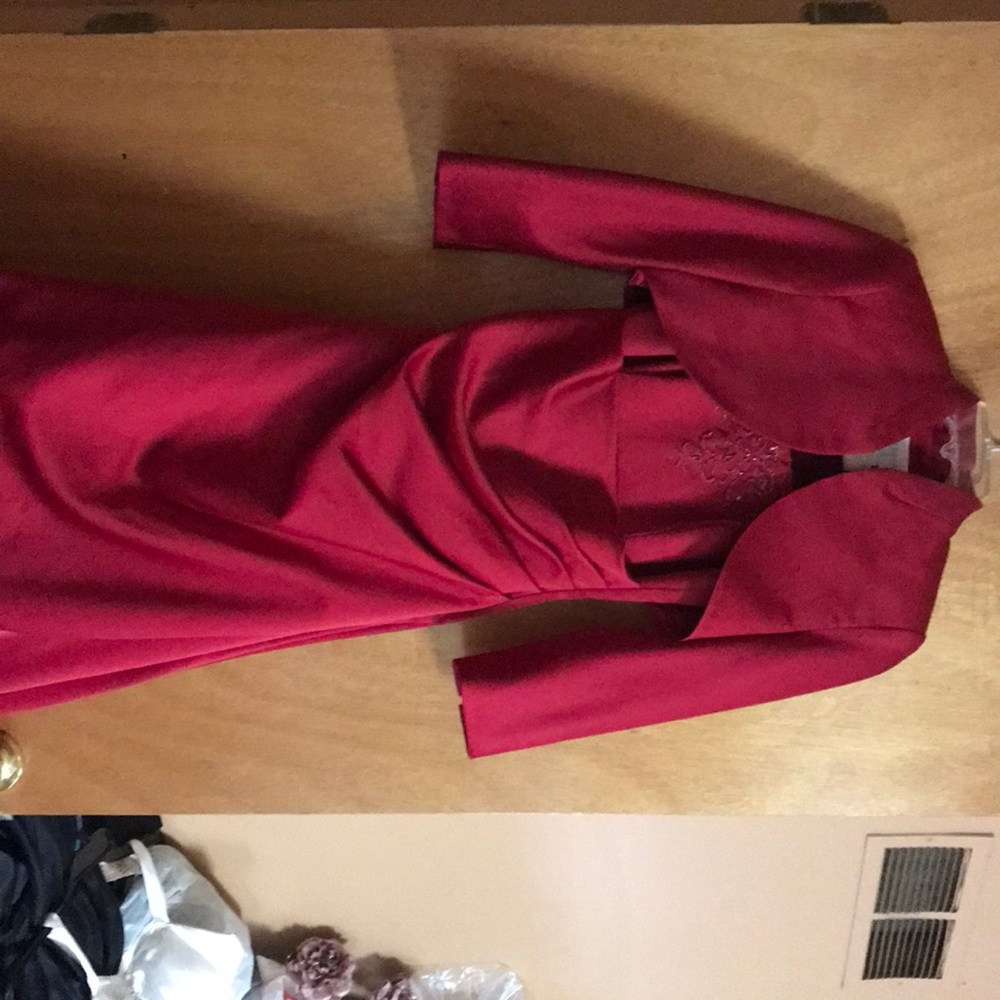 Red gown!